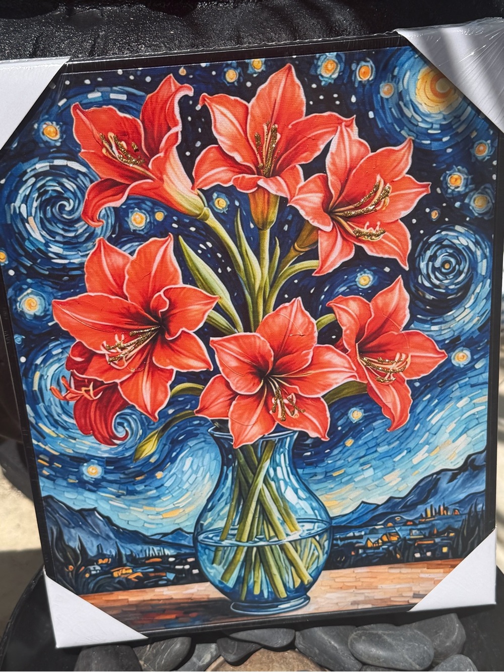 Studio Van Gogh Certificate of Authenticity - Blue & Gold Accents